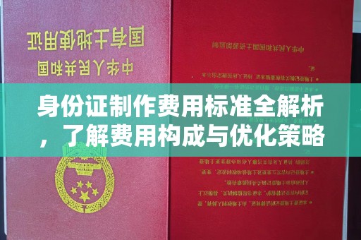 泗县身份证制作费用标准全解析，了解费用构成与优化策略